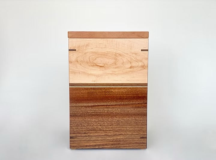 MAPLE & WALNUT with Nesting KeepsakeTray