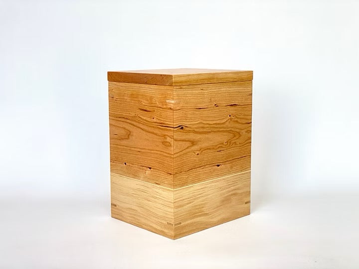 CHERRY WOOD & BEECH with Nesting Keepsake Tray