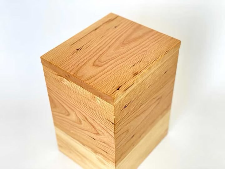 CHERRY WOOD & BEECH with Nesting Keepsake Tray