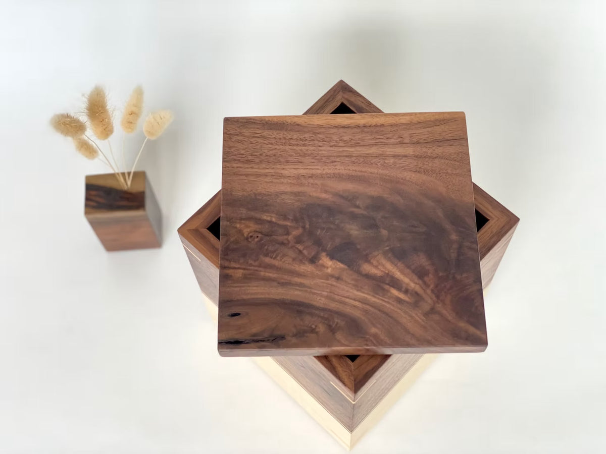 WALNUT & MAPLE