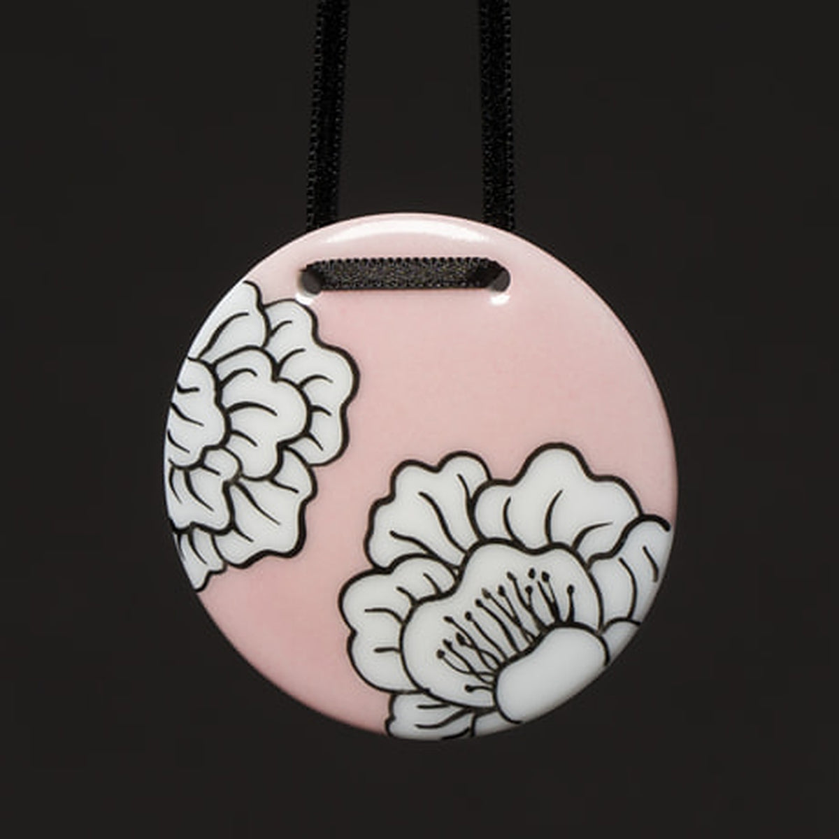 HORTENSE medallion Powder Pink